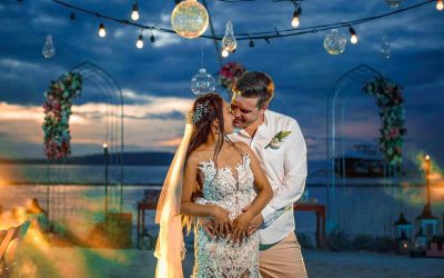 BEACH WEDDING by Events By Liz
 (c) Bryan Guinto Photography
 Mr. Dominik & Mrs….