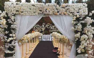 Harold & Shiella. The Wedding Ceremony setup at Hotel Tropika  What a beauti…