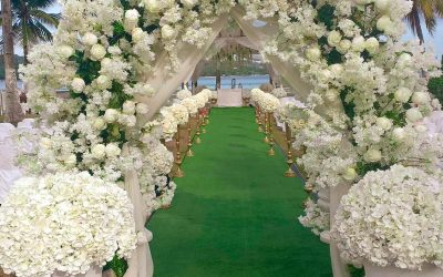 Our Wedding Ceremony Setup for Melchor TheFourth and Carie  #AprilWeddings #Even…