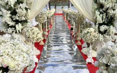 The Classic Themed Wedding Ceremony Setup of Joryl & Abby #MrMrsLaserna #Abb…