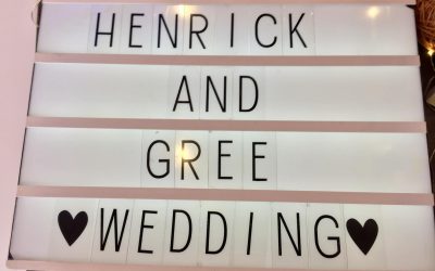 The Wedding Details, Henrick & Gree Anne #aGreeToBeLim #mrMrsLim 
 Events b…