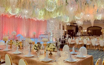 Let there be light! What a dreamy setup for Patoriko & Bevzjane Wedding. Tha…