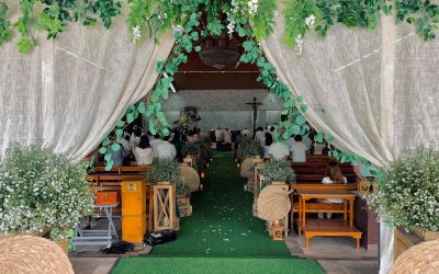 Rustic Filipiniana Themed Wedding Ceremony for 50th Wedding Anniversary of Rolly…