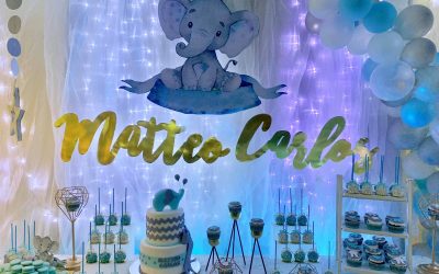 Baby Shower for Baby Matteo Carlos. It’s a boy! Thanks again Team for all the he…