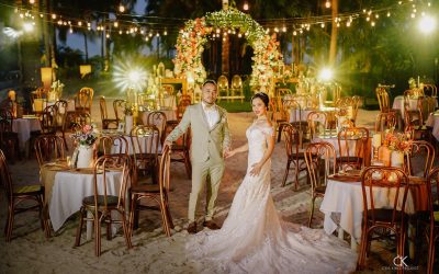 Beach Rustic Themed Wedding for Santy & Christine. Another dream wedding came tr…