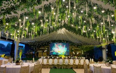 Rustic Greenery Themed Wedding for Jasper and Cherry  Congratulations po! 
 www….