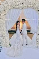 All White Themed Ceremony  Congratulations Engineer Joricar & Michelle Reign…